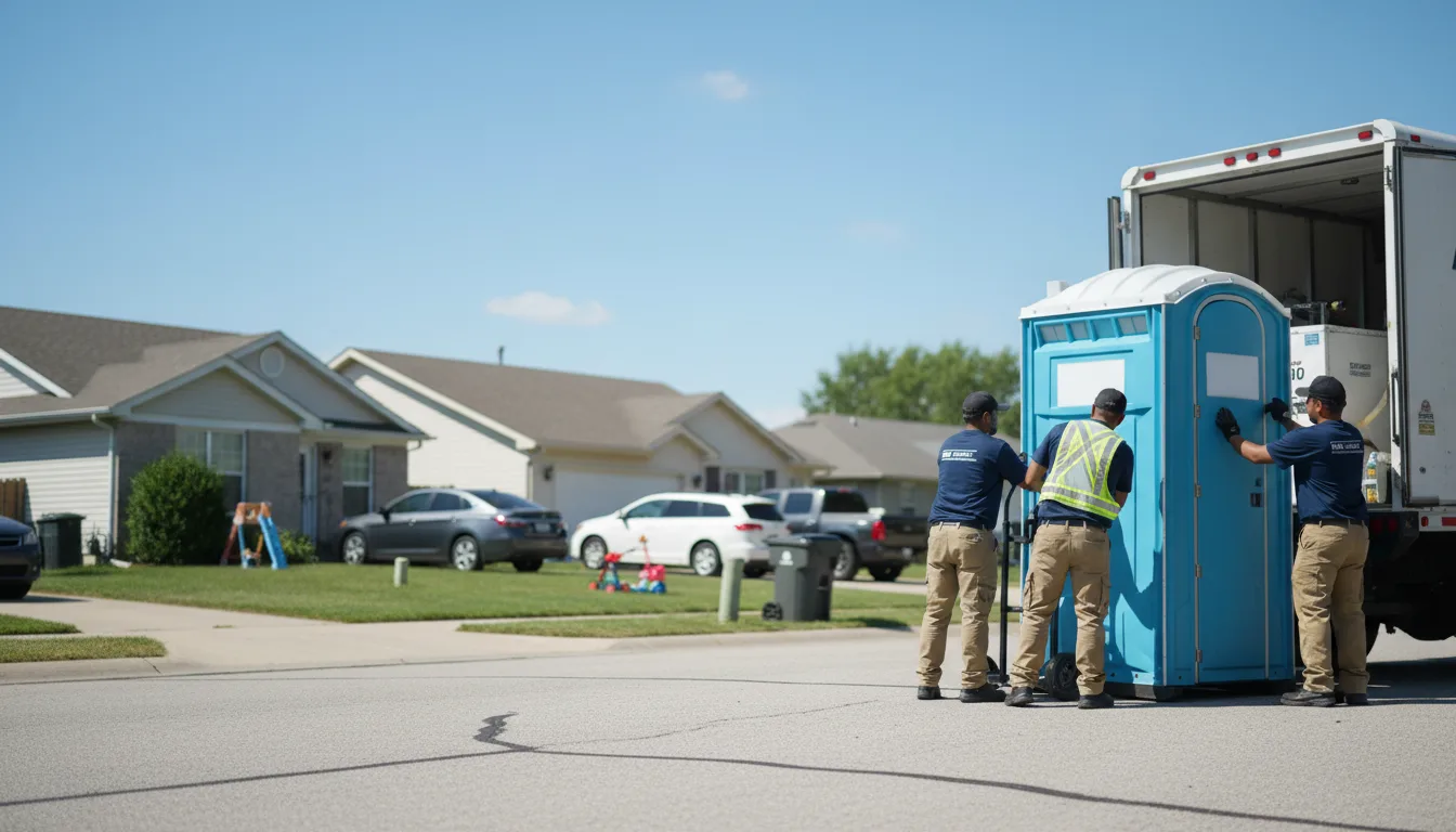 Standard Porta Potty Rentals in Vienna, IL near me